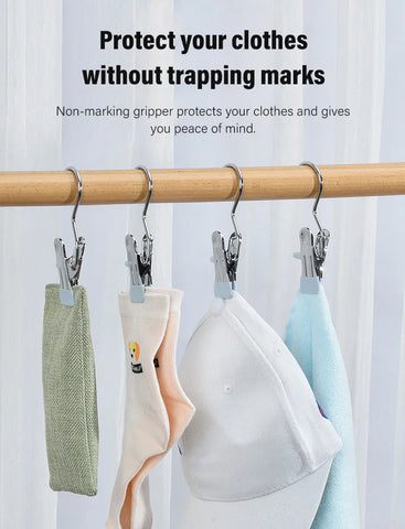 Flash Sale ! Almost Gone- Stainless steel hanging hooks/clips