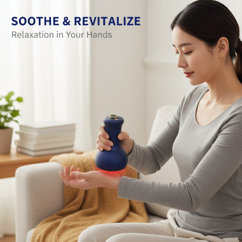 Handheld Electric Meridian Massager
