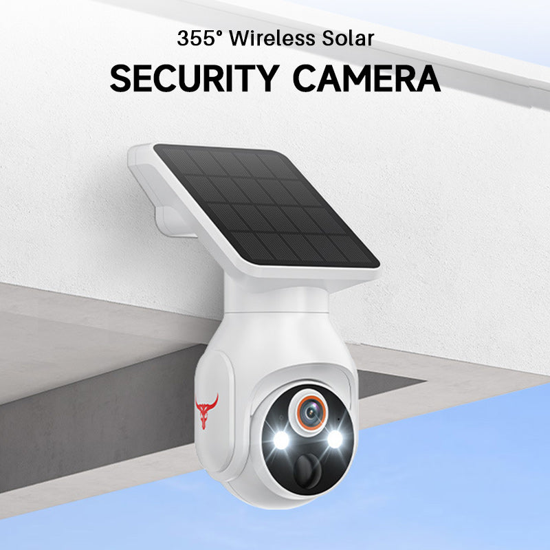 See Everything, Worry About Nothing. True Wireless 355° Solar Camera