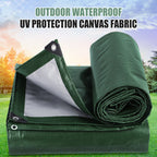 Camping Plan ! Outdoor Waterproof UV Protection Canvas Fabric