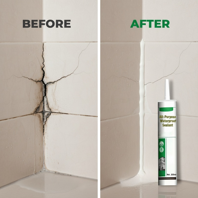 Marine-Grade Waterproof Silicone Sealant – UV Resistant, Flexible & Long-Lasting Seal
