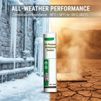 Marine-Grade Waterproof Silicone Sealant – UV Resistant, Flexible & Long-Lasting Seal