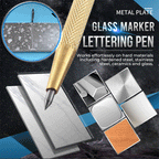 Metal Plate Glass Marker Lettering Pen（ ）