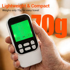 For a ! Portable Dual Channel TENS Unit Muscle Stimulator