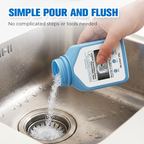 Powerful Drain & Pipe Clog Remover – Strong Unclogging Power, Multi-Pipe Universal Fit, Fast-Acting & Easy to Use