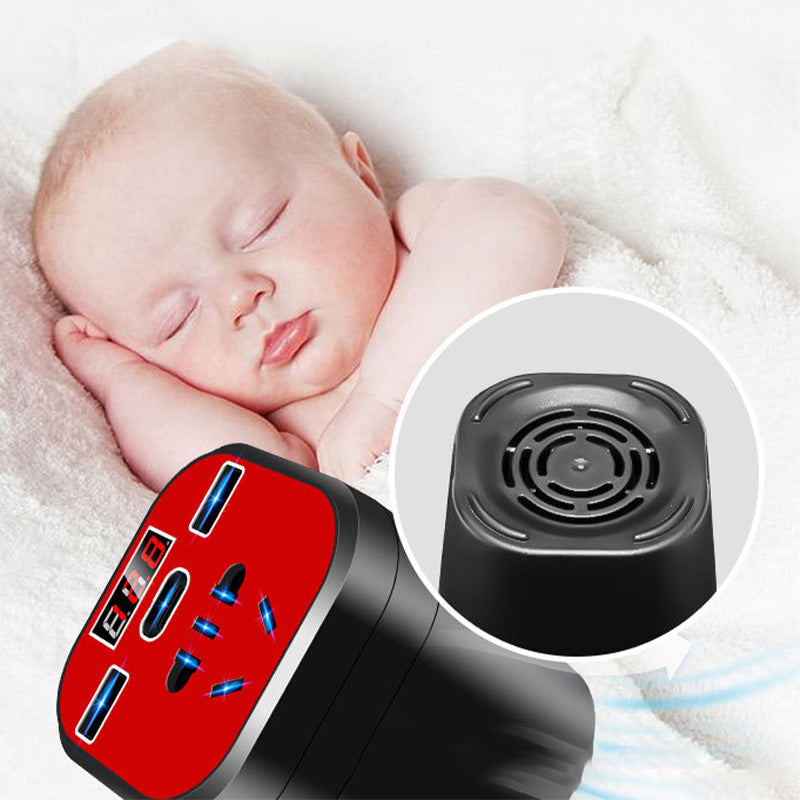 Car Mounted Cup Type Inverter Converter QC Charger