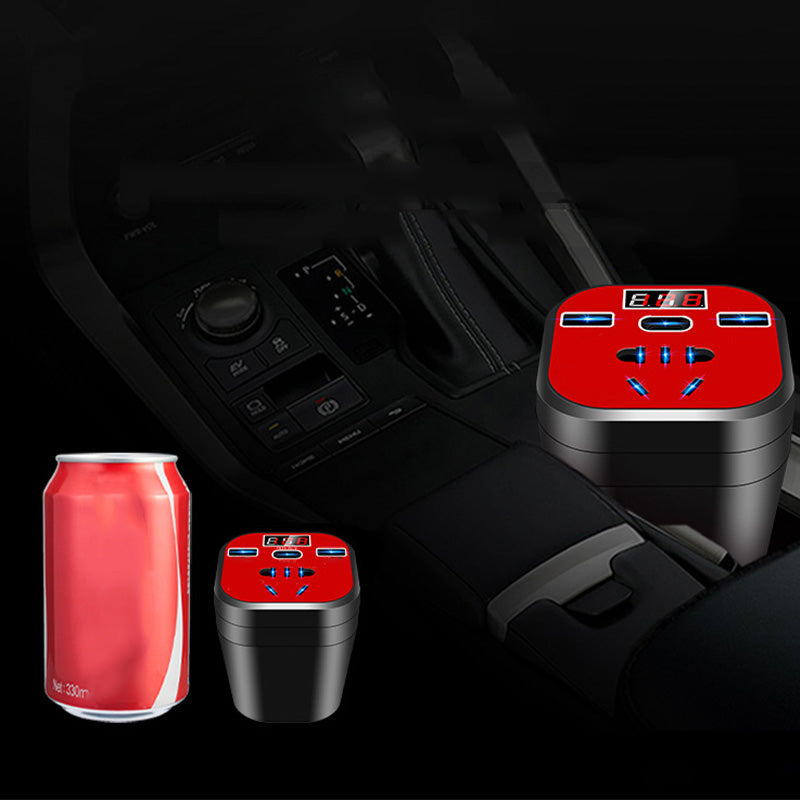 Car Mounted Cup Type Inverter Converter QC Charger