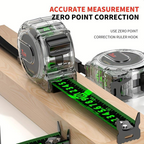 High-Precision Fluorescent Tape Measure
