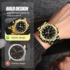 Men's Multifunction Waterproof Luminous Watch