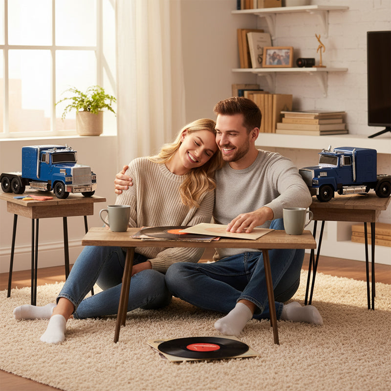 Retro Truck Speaker That Rocks! 15W Bass + TWS Stereo—Stylish and Powerful