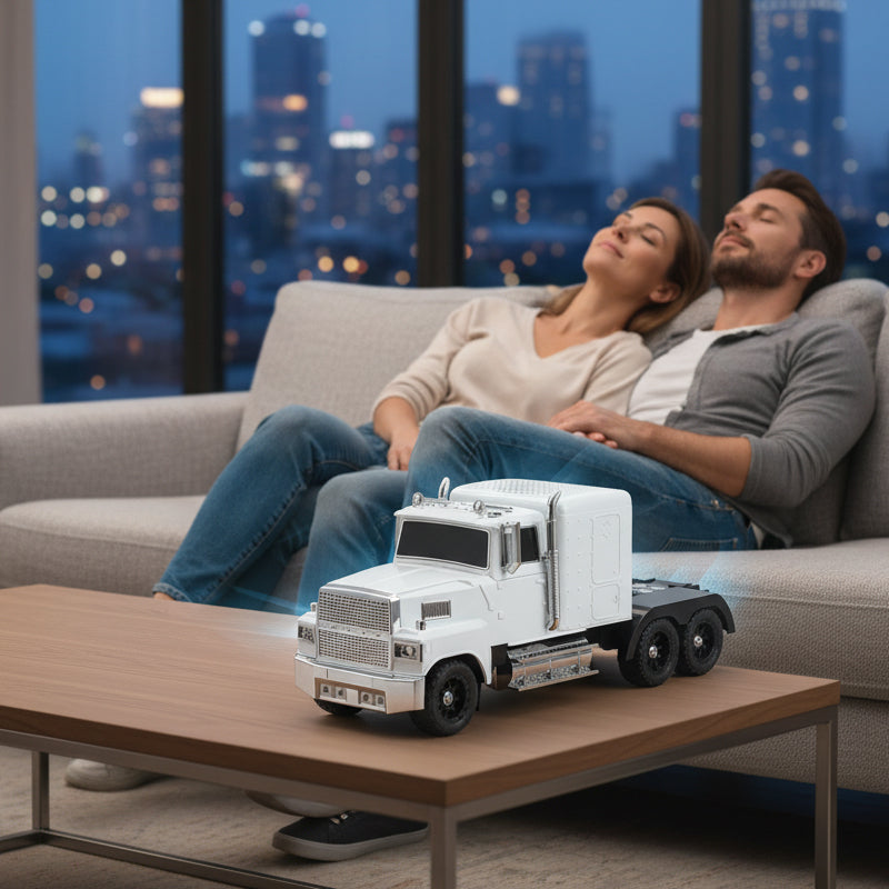 Retro Truck Speaker That Rocks! 15W Bass + TWS Stereo—Stylish and Powerful