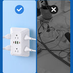 Multi-Plug Wall Outlet Extender