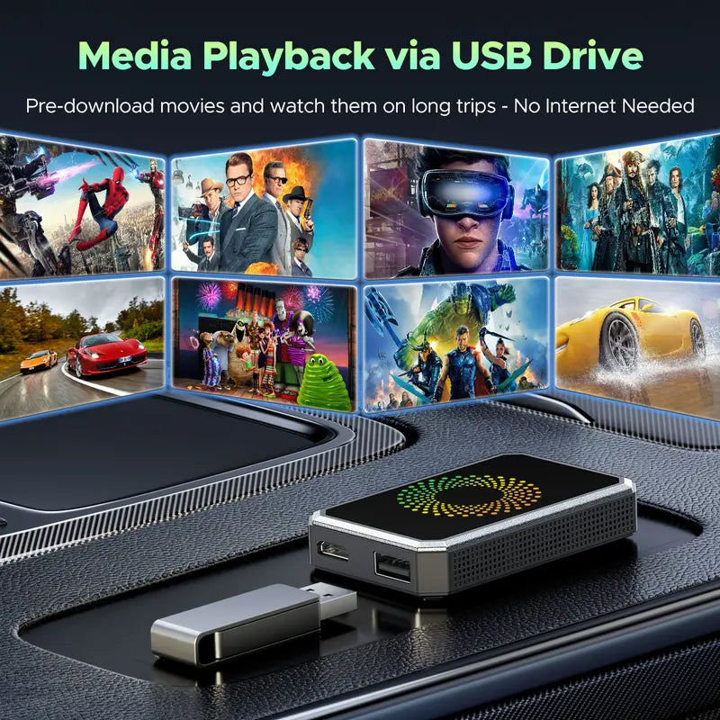 【NewYear2026】Wired to Wireless Carplay Adapter