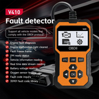 Professional OBD2 Scanner – Full Diagnostics, Clear Codes in 1 Click & Multilingual