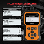 Professional OBD2 Scanner – Full Diagnostics, Clear Codes in 1 Click & Multilingual