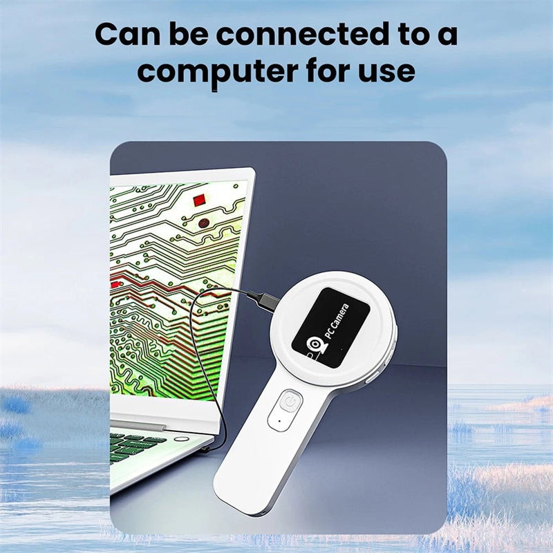 20X Handheld Magnifying Glass with 2" IPS Screen