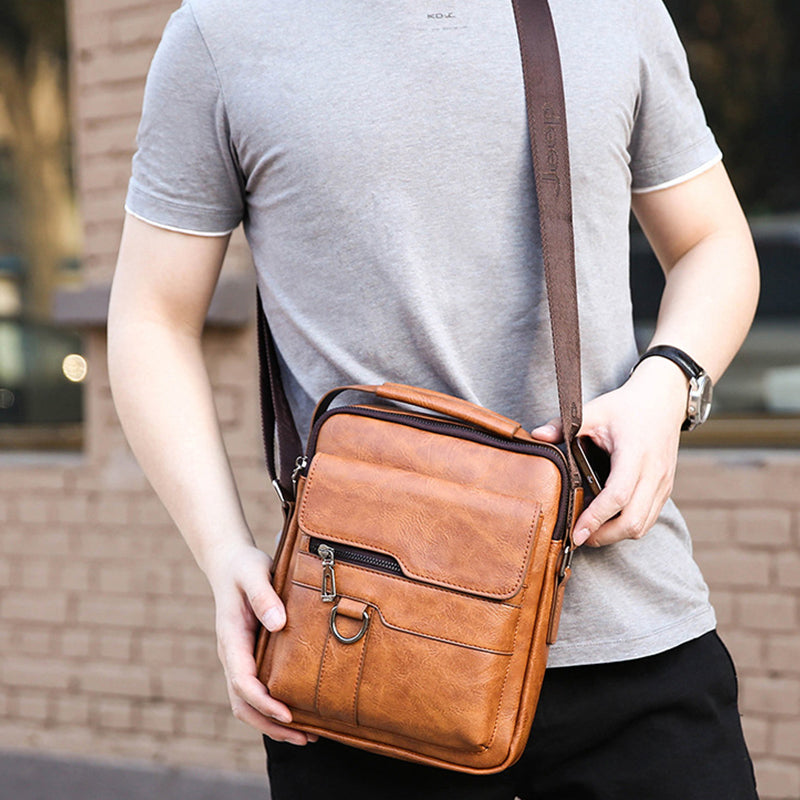 The Trendy Pro Bag | Large Capacity Casual Men's Bag | Ideal Organization for Office & Travel 【-60%】