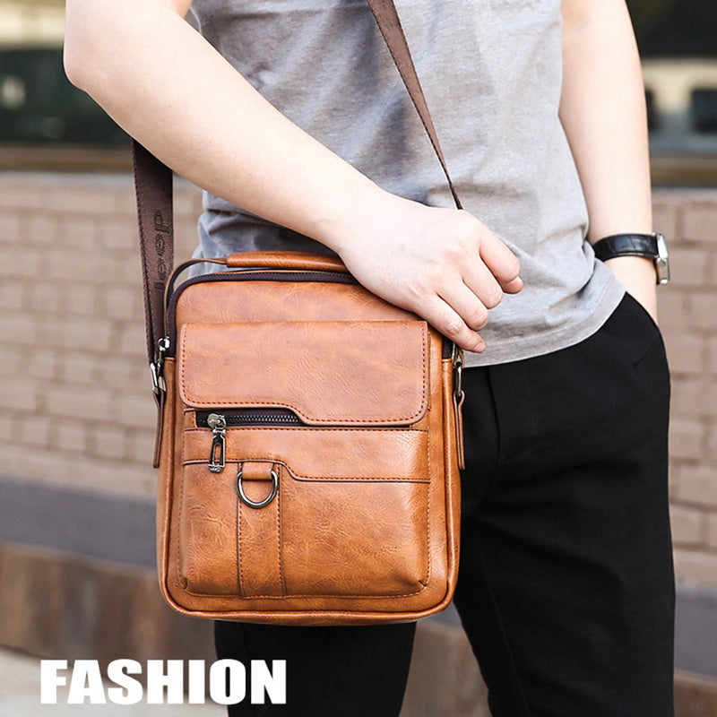 The Trendy Pro Bag | Large Capacity Casual Men's Bag | Ideal Organization for Office & Travel 【-60%】