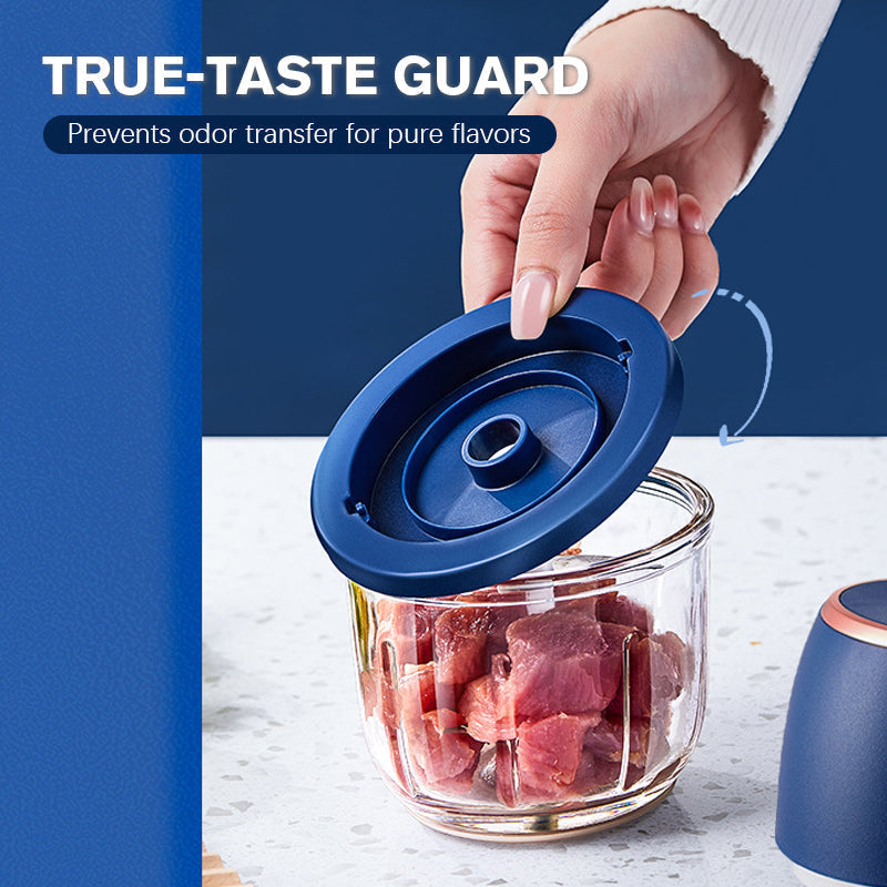 Powerful Large-Capacity Electric Food Chopper – Robust Motor, Smart Design & Stainless Steel Blades
