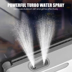 Automatic Window Cleaning Robot with Smart Spray