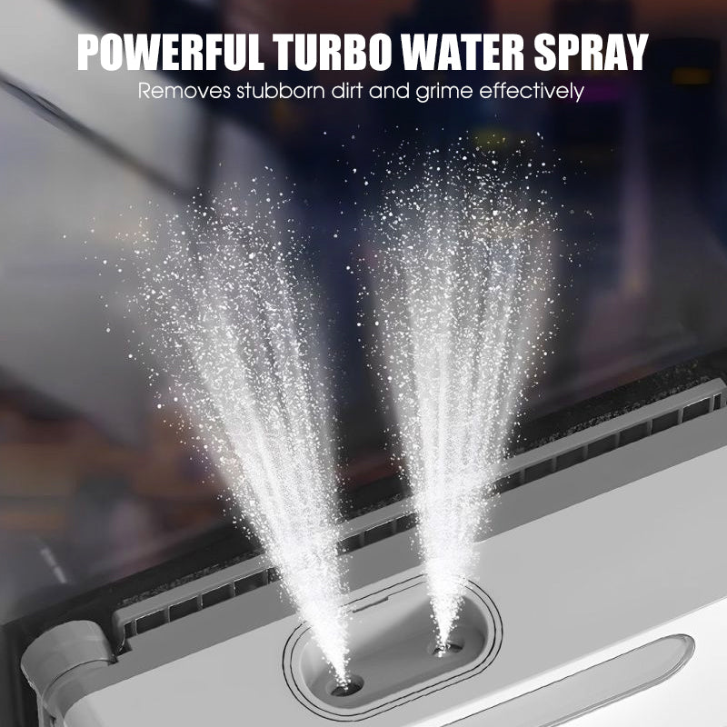 Automatic Window Cleaning Robot with Smart Spray
