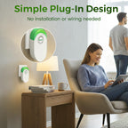 Household Electricity Saver & Stabilizer – Reduces Power Consumption, Protects Appliances & Easy Plug-in Installation