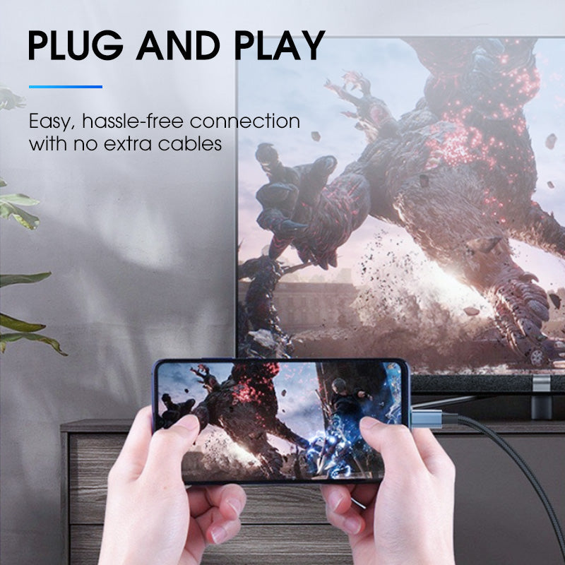 4K HD Type-C to HDMI Display Adapter