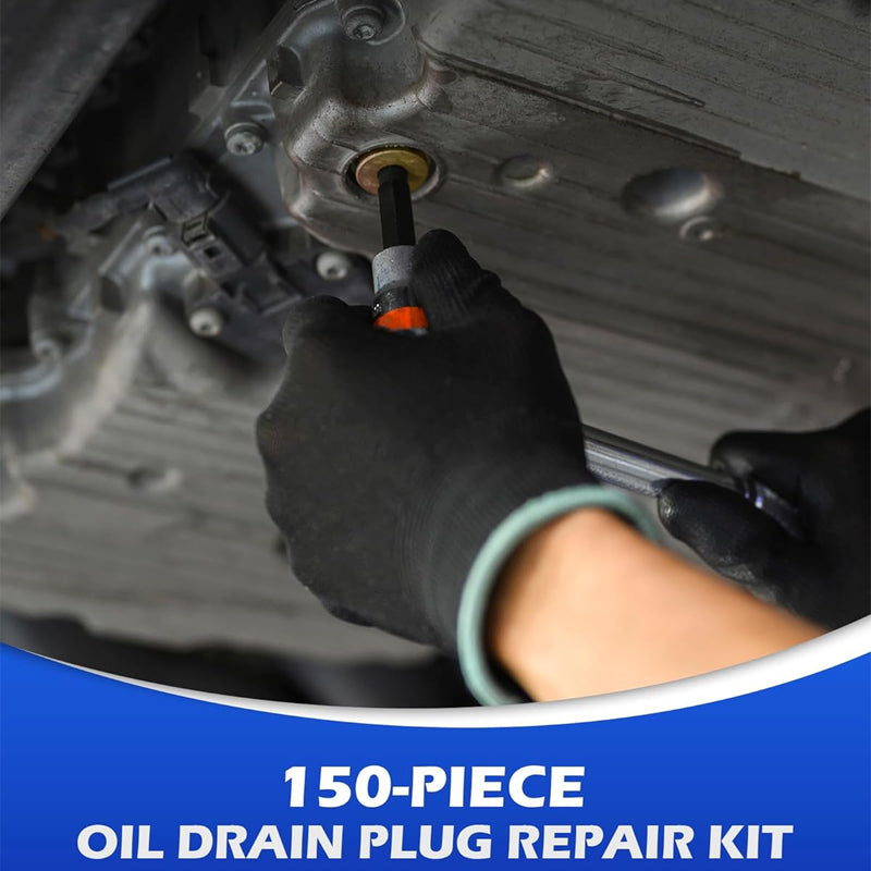 Professional Certification 114-Piece Oil Pan Thread Repair Kit