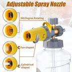 High-Pressure Foam Cannon – Thick Foam Coverage, Adjustable Spray & Fits All Standard Pressure Washers