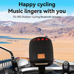 NOW! Waterproof Bicycle Bluetooth Speaker – IPX5, True Wireless Stereo & MicroSD Support, Secure Mount Included