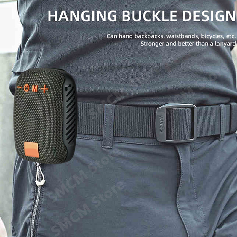 Waterproof Bicycle Bluetooth Speaker – IPX5, TWS Stereo & TF Card Support