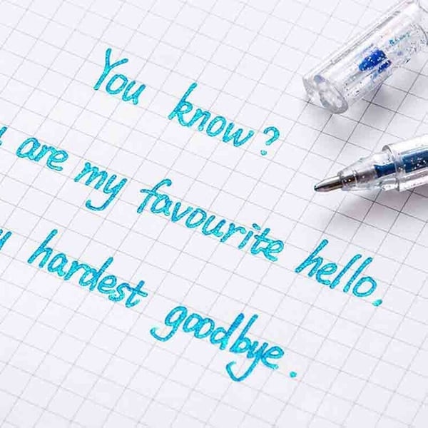 Glitter Gel Pen Set-Unique Stunning Colors