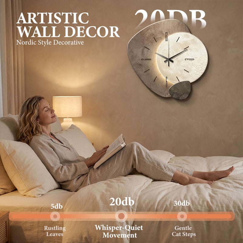 NOW Decorative Nordic-Style Wall Clock