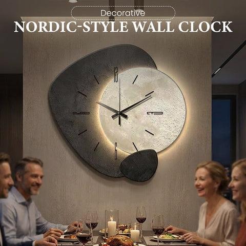 NOW Decorative Nordic-Style Wall Clock