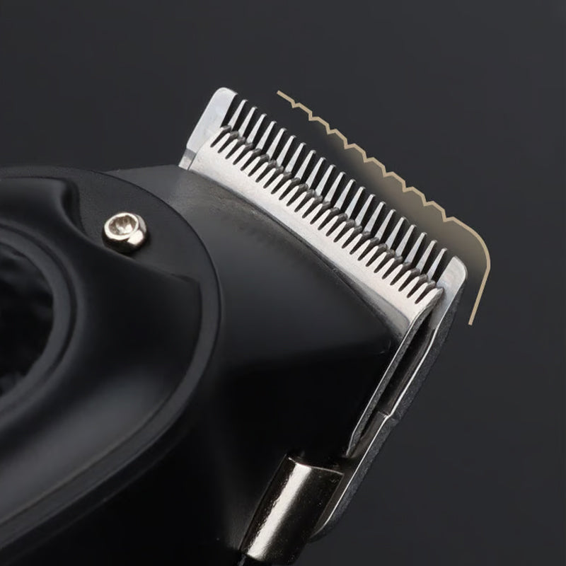 Durable & Sharp Electric Hair Clipper Set – Self-Sharpening Blades, Quiet Brushless Motor & Smart Display Screen