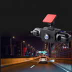 Full-coverage recording with night vision: 4K 360° dashcam featuring loop recording for all-around protection—practical, durable, and ready to use