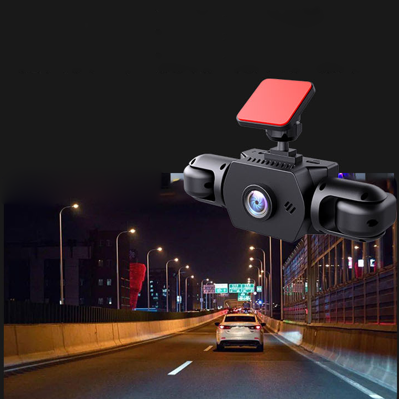 Full-coverage recording with night vision: 4K 360° dashcam featuring loop recording for all-around protection—practical, durable, and ready to use