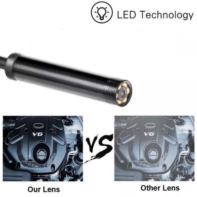 3 In 1 Waterproof USB Endoscope Camera with LED