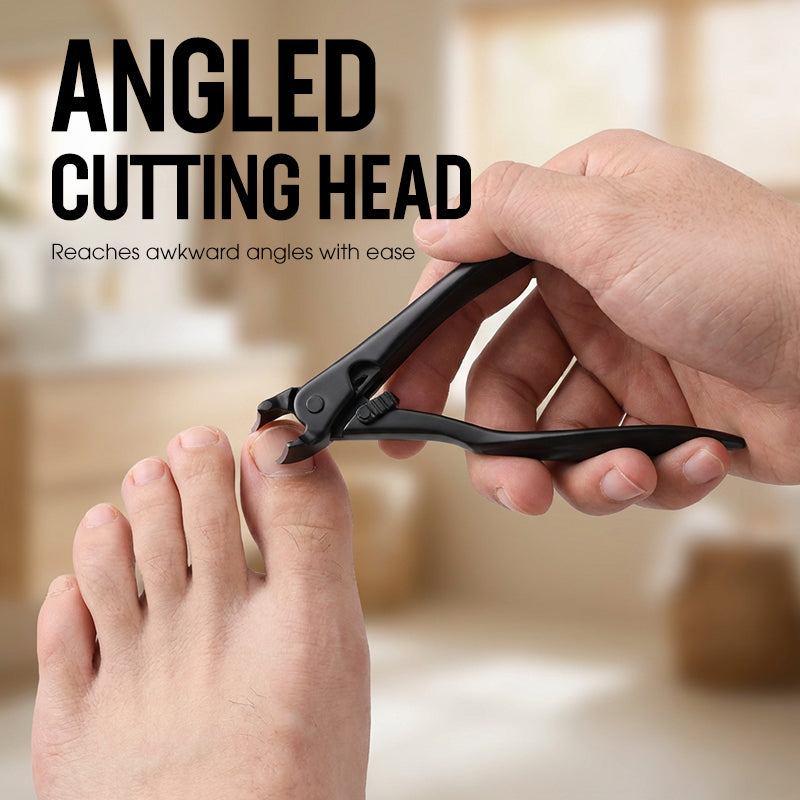 NOW Curved stainless steel nail clippers – Ergonomic and easy for seniors to use