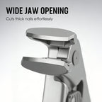 NOW Curved stainless steel nail clippers – Ergonomic and easy for seniors to use