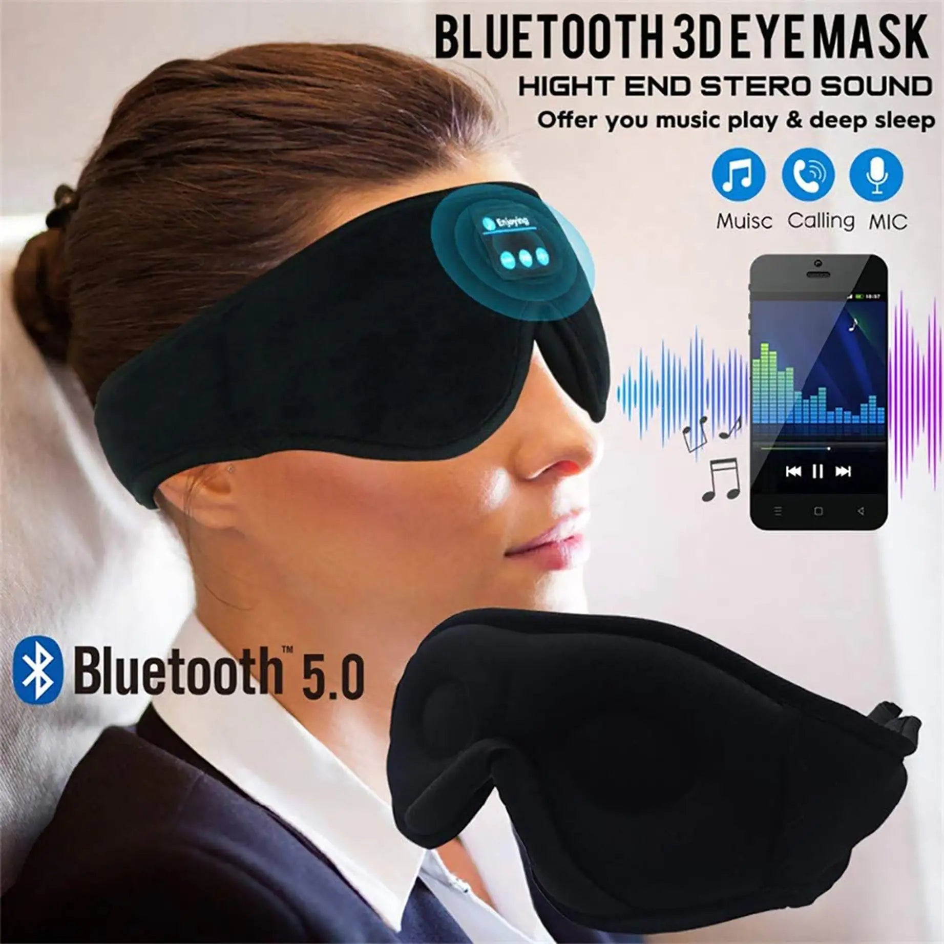 NightCalm™ Bluetooth Sleep Mask
