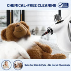 SALE !! Pressurized Handheld Multi-Surface Natural Steam Cleaner with 12 pcs Accessories